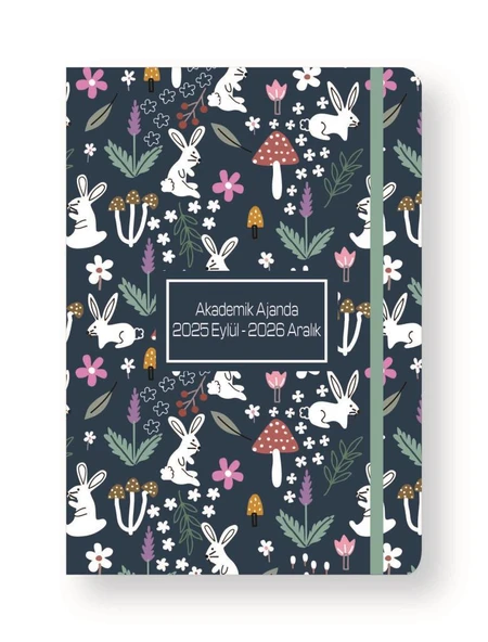 Lizy 2025 Eylül - 2026 Aralık CİLTLİ Akademik Ajanda Tasarım-8 ürün görseli 1