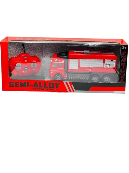 Pilli Kumandalı Oyuncak İtfaiye Kamyonu - 4