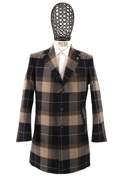 Erkek Slim Fit Kaban - Resim 3