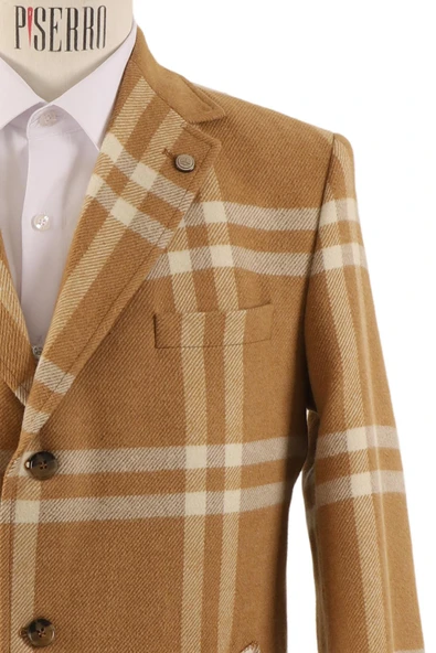 Erkek Slim Fit Kaban - Resim 9