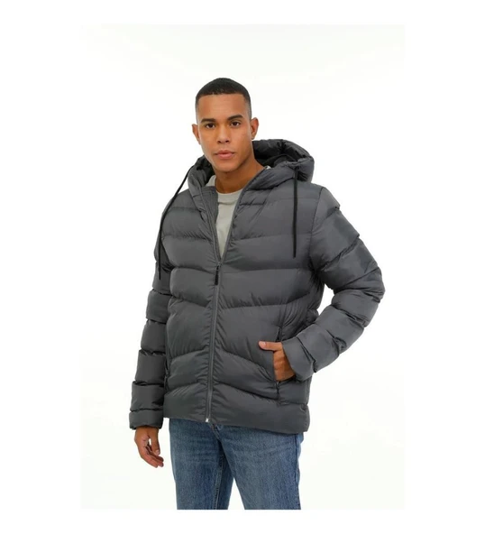 KİNETİX MARIO 2SN541 3PR ANTRASIT ERKEK MONT - Resim 2