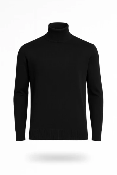 Huffa Erkek Slim Fit Boğazlı Erkek Triko-7430 - 4