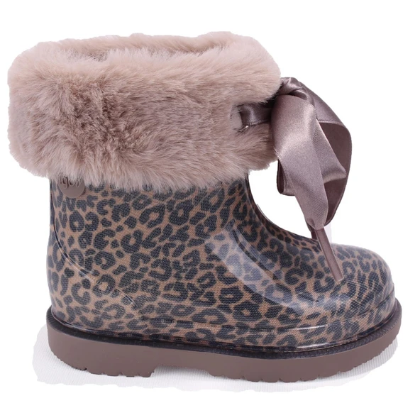 İgor W10338 Bimbi Leo Soft Taupe Ortopedik Kız Çocuk Yağmur Çizme - 2
