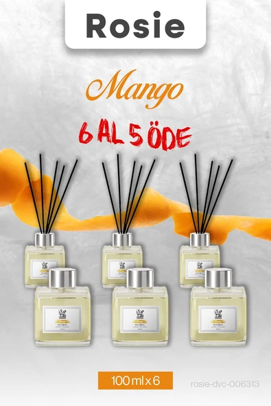 Mango 6 AL 5 ÖDE, Rosie Çubuklu Oda Kokusu 100 ml ürün görseli