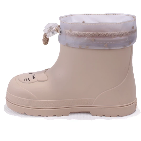 İgor CC334 Mendi Gato Bej Kürklü Günlük Kız Çocuk Yağmur Çizme - Resim 3
