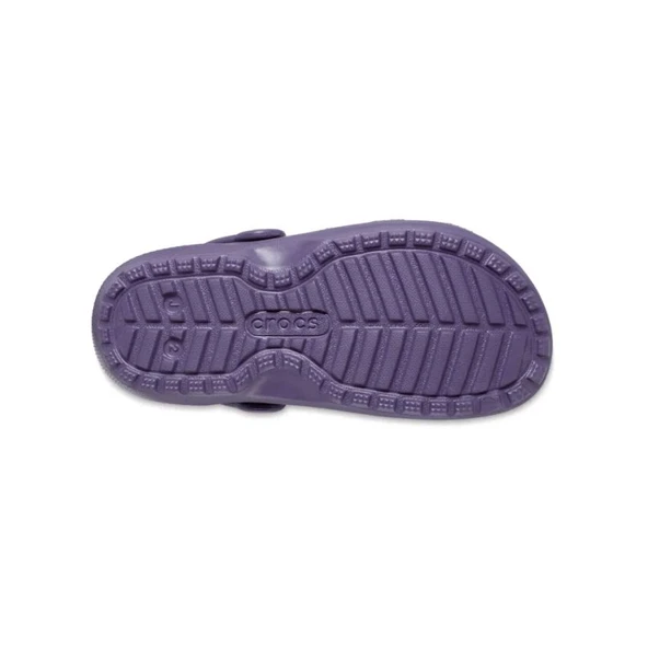 Crocs Classic Lined Clog Kids Çocuk Siyah Terlik 207010-5CI - Resim 4