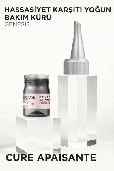 Kerastase Genesis Cure - Apaisante Rahatlatıcı Yoğun Bakım Kürü 10*6ml - Resim 5