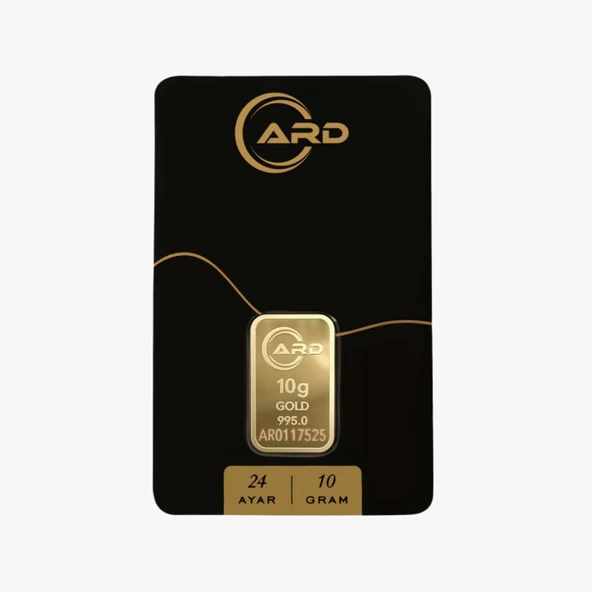 10 gr 24 Ayar 995 Milyem ARD Gram Altın