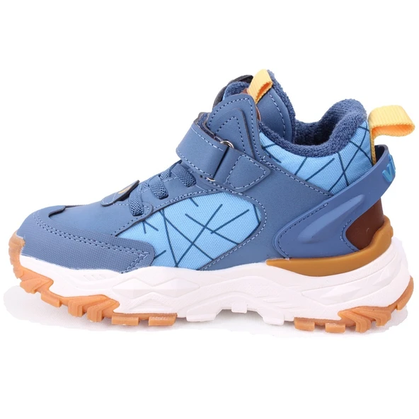 Vicco Tura 946F25K437 Mavi Ortopedik Günlük Erkek Çocuk Spor Bot - Resim 3