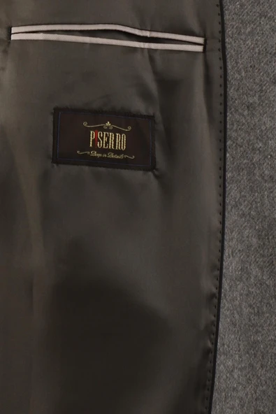 Erkek Slim Fit Kaban - Resim 10