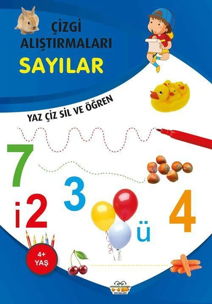 Sayılar - Çizgi Alıştırmaları ürün görseli