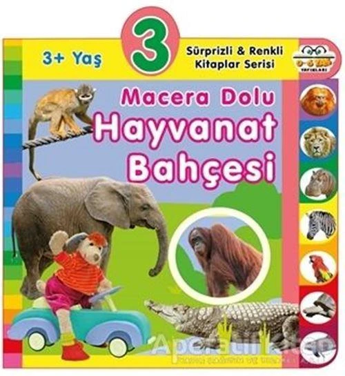 3+ Yaş Macera Dolu Hayvanat Bahçesi ürün görseli