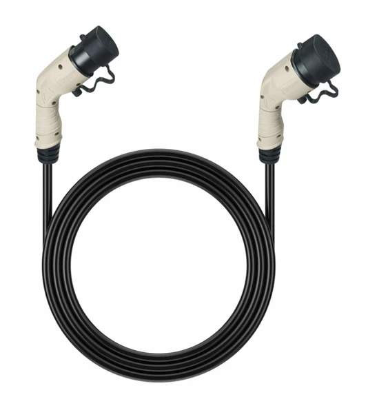 Viego 32A 22KW Trifaze Tip 2 Fiş Priz Şarj Seti 5 mt Kablolu - Resim 2