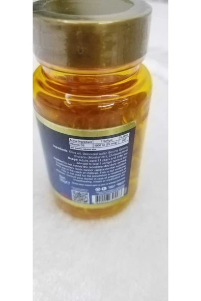AKSU VİTAL D3 Vitamin 500 Mg X 60 Soft Jel - 3