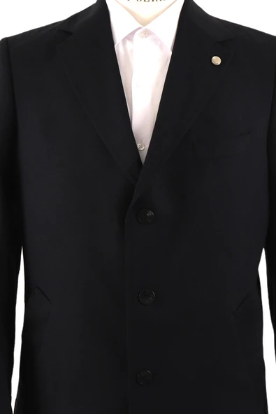 Erkek Slim Fit Kaban - Resim 6