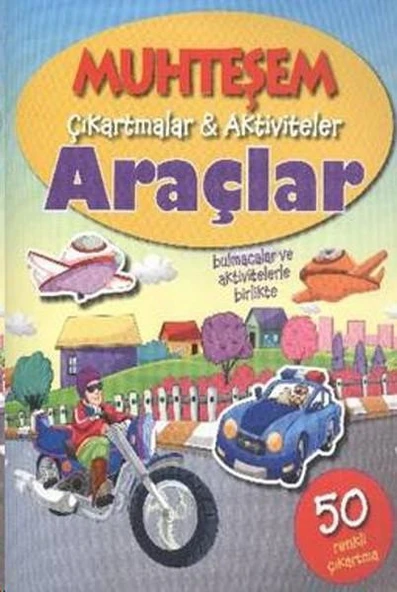 Araçlar - Muhteşem Çıkartmalar ve Aktiviteler ürün görseli