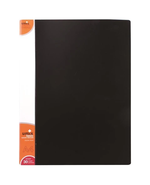 Umix Katalog (Sunum) Dosya Basic 30 LU Siyah U1143P-Sİ ürün görseli