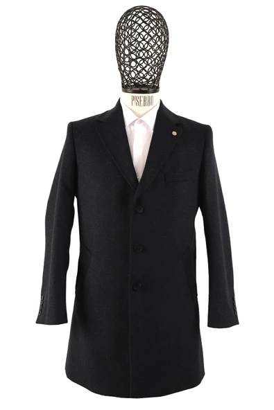 Erkek Slim Fit Kaban - Resim 2