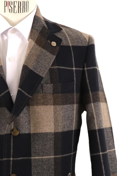 Erkek Slim Fit Kaban - Resim 5