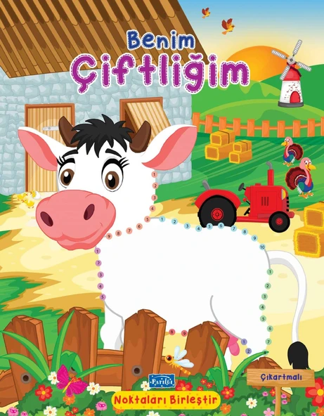 Benim Çiftliğim - Noktaları Birleştir Çıkartmalı ürün görseli