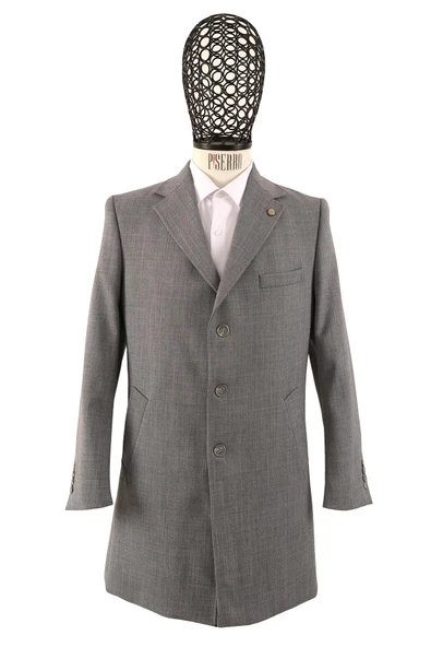 Erkek Slim Fit Kaban - Resim 3