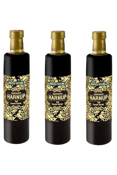 AKSU VİTAL Keçiboynuzu Harnup Özü 680 gr X 3 Adet