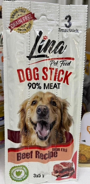 Lina Biftekli Dogstick 3x5 gr Ödül Maması ürün görseli