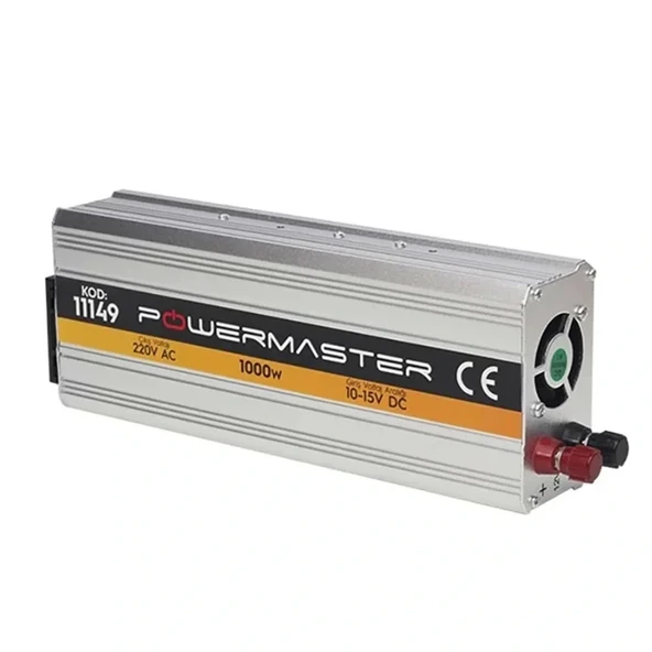 Powermaster Pm-11149 12 Volt - 1000 Watt Modifiye Sinüs İnverter