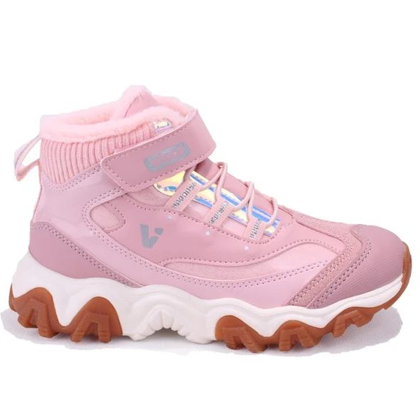 Vicco Radus 946F25K423 Pudra Ortopedik Günlük Kız Çocuk Spor Bot - 2