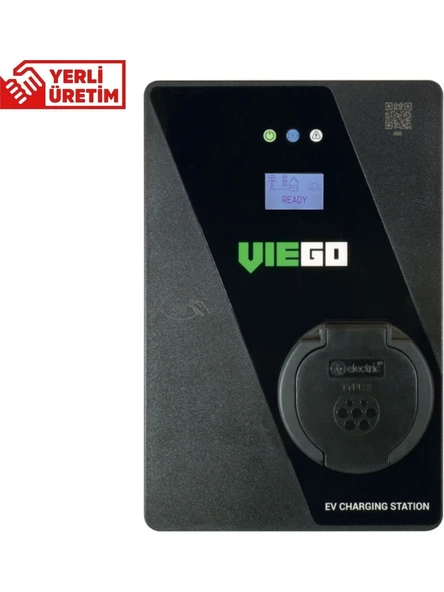 Viego Wallbox Şarj Istasyonu Ocpp, Wi-Fi, Mobil Uygulama, Ekran, Type2 22KW Soketli 32A 380V Tüm Elektrikli ve Hibrid Araçlarla Uyumlu ürün görseli