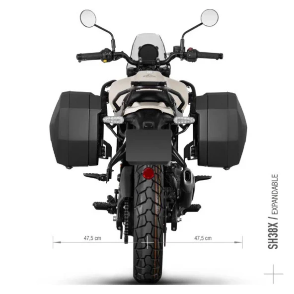 Shad 3P Yan Çanta Demiri ROYAL EINFIELD HIMALAYAN 450 '24 R0HM44IF - Resim 6