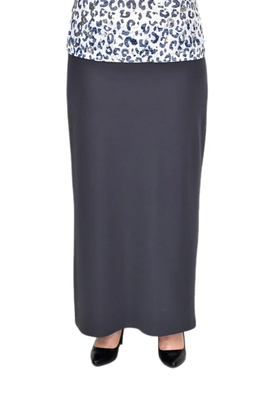 Kadın Uzun Lastikli Kalem Etek BGL-ST04727 - Resim 8