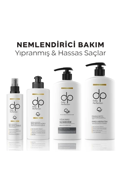 DP Saç Kremi Pamuk Sütü ve Hindistan Cevizi Yağı 400 Ml - 5