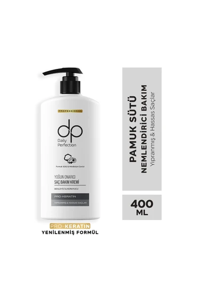 DP Saç Kremi Pamuk Sütü ve Hindistan Cevizi Yağı 400 Ml - 2