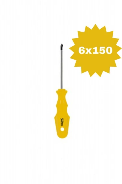 Kupa Yıldız Tornavida 6x150