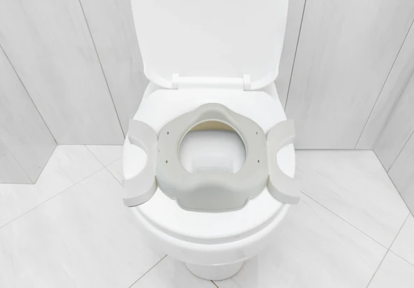 Babyjem Portatif Katlanabilir Lazımlık Kum Beji New Color - 6