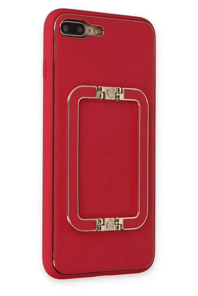 Litae Trend BFS  iPhone 7 Plus Kılıf Coco Elit Kapak - Kırmızı - Resim 2