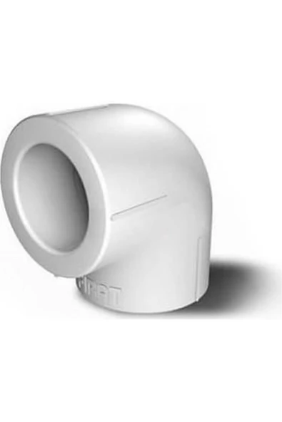 FIRAT BORU Dirsek 90 Lık Beyaz 25mm(5adet)