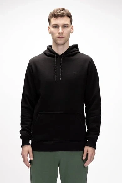 BAD BEAR Sea Si̇yah Kapüşonlu Erkek Sweatshirt