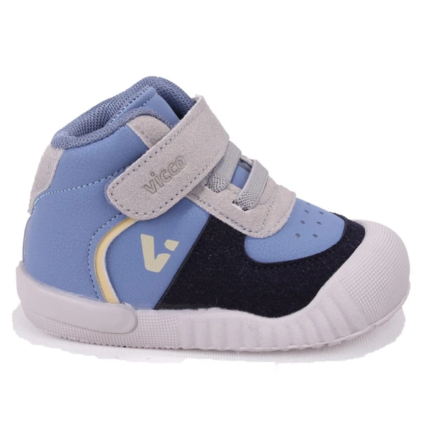 Vicco Soli II 946E25K402 Mavi Ortopedik Erkek Bebe Spor Bot - Resim 2