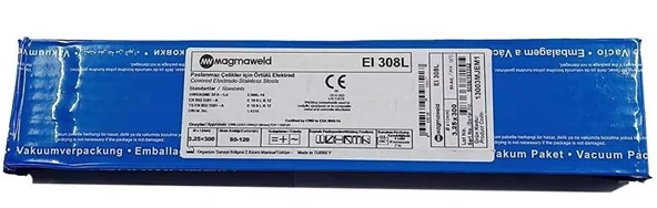 3,25 mm EI308L İNOX ( PASLANMAZ ) ELEKTROT MAGMAWELD ( 1 paket 60 adet ) ürün görseli 1