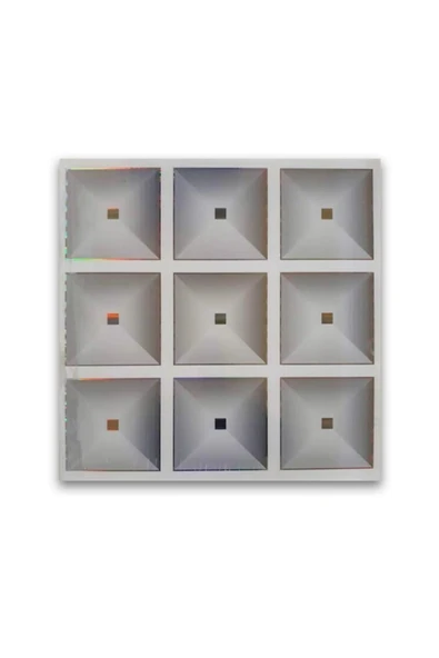 PİYADAN 60×60 Plastik Tavan Paneli (9 Kare) (20 Adet)
