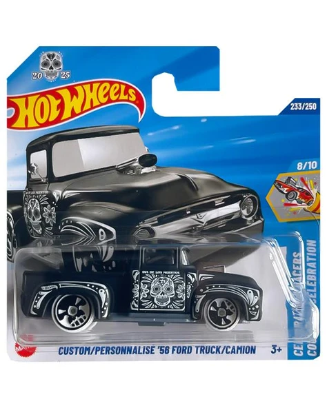 Hot Wheels Celebration Racers Custom Personalise 56 Ford Truck Camion JBB43 ürün görseli