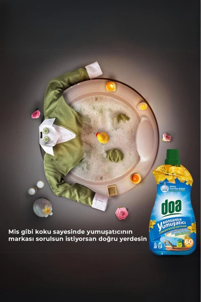 Doa Konsantre Yumuşatıcı Lilyum & Lotus 1500 ML X4 Adet - Resim 4