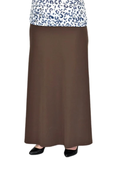 Kadın Uzun Lastikli Kalem Etek BGL-ST04727 - Resim 9