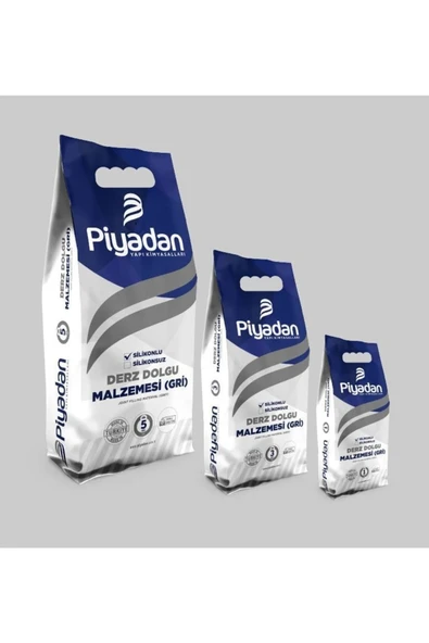 PİYADAN Derz Dolgu Malzemesi Gri (5 Kg/trb)