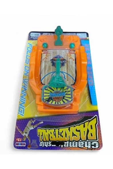 Mini Basketbol Şut Oyunu, Yaylı Fırlatmalı 24CM - 2