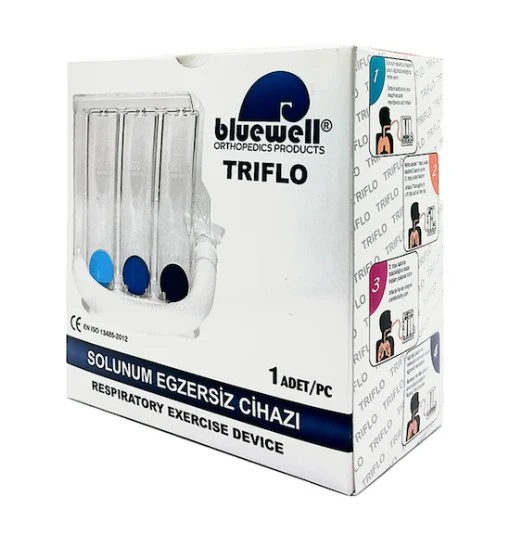 Bluewell Triflo Solunum Egzersiz Cihazı