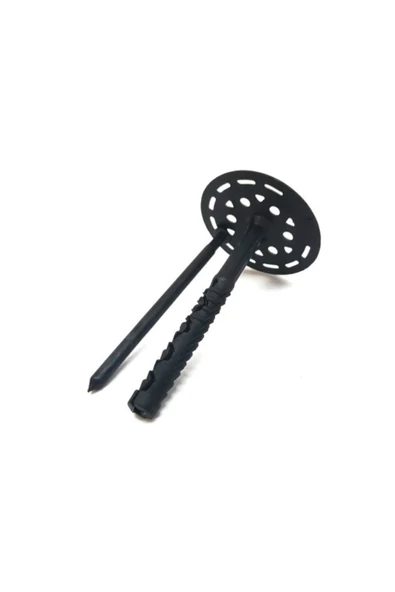 PİYADAN Piyadan Plastiik Siyah Strafor Dübeli 12cm (500ADET)