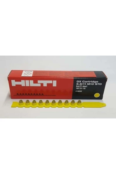 Hilti Barut Sarı Barut Kapsül 100 Adet/Kutu